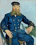 The Postman Joseph Roulin 1888 By Vincent van Gogh