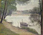 Gray Weather Grande Jatte 1888 By Georges Seurat