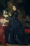Mrs James Guthrie c1864 By Frederic Leighton
