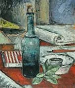 Bottiglia con Foglie By Ardengo Soffici