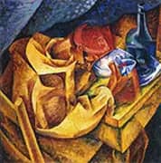 The Drinker il Bevitore 1914 By Umberto Boccioni