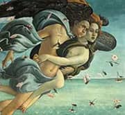 The Birth of Venus 1483-85 Detail 2 By Sandro Botticelli