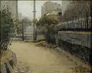 Garden of Montmartre By Santiago Rusinol