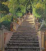 The Old Stairs Raixa By Santiago Rusinol