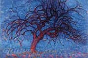 Red Tree By Piet Mondrian
