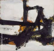 Orange Outline 1955 By Franz Kline