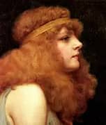 An Auburn Beauty 1895 By John William Godward