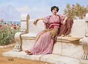 Tranquility 1914 By John William Godward