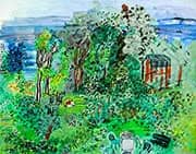 Landscape Villerville 1930 By Raoul Dufy