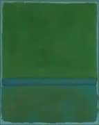 Green and Blue Portrait format By Mark Rothko (Inspired By)
