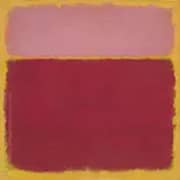 Pink over Plum Square By Mark Rothko (Inspired By)