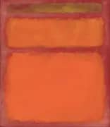Burning Orange By Mark Rothko (Inspired By)