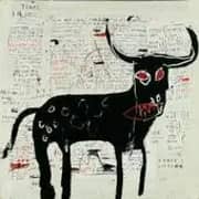 Beef Ribs Longhorn 1982 By Jean Michel Basquiat