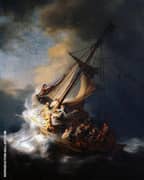 The Storm on the Sea of Galilee By Rembrandt Van Rijn