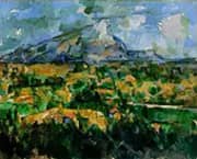 Mont Sainte-Victoire 1902-04 By Paul Cezanne