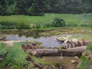 Paisagem Fluvial 1899 By Jose Ferraz de Almeida Junior