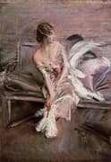 Portrait of Gladys Deacon 1908 By Giovanni Boldini