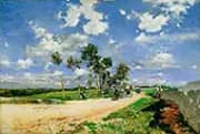 The Great Road in The Villas Combes 1873 By Giovanni Boldini