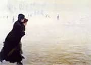 The Skating Lesson By Giuseppe De Nittis