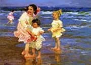 Cold Feet By Edward Henry Potthast