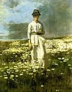 Daisy Field Nantucket 1882 By Theodore Robinson