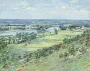 The Valley of The Seine from The Hills of Giverny 1892 By Theodore Robinson