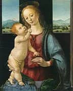 Madonna and Child with a Pomegranate 1480 By Leonardo da Vinci
