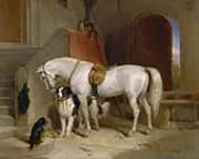 Favourites The Property of H.R.H.Prince George of Cambridge 1834 By Edwin Henry Landseer