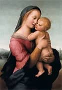 Madonna and Child, The Tempi Madonna 1508 By Raphael