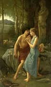 Daphnis and Chloe 1870 By Pierre Auguste COT