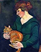 Louison and Raminou 1920 By Suzanne Valadon