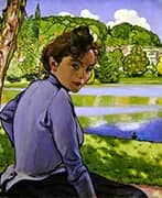 Women at The Edge of The Water 1889 By Louis Anquetin