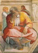 The Prophet Jeremiah 1511 By Michelangelo
