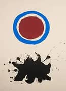 Blue Halo By Adolph Gottlieb