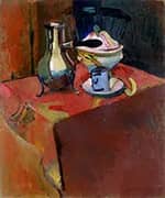 Crockery on a Table 1900 By Henri Matisse