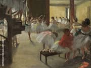The Dance Class c1873 By Edgar Degas