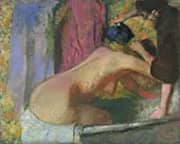 Woman at Her Bath c1895 By Edgar Degas