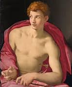 Saint Sebastian 1533 By Agnolo Bronzino