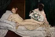 Olympia 1863 By Edouard Manet