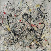 Number 18 1950 By Jackson Pollock (Inspired By)