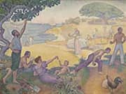 Au Temps d'Harmonie c1893 By Paul Signac