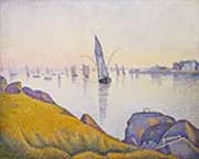Evening Calm Concarneau Opus220 1891 By Paul Signac