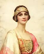 An Elegant Beauty 1920 By William Clarke Wontner