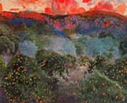 Paisaje de Mallorca By Joaquin Mir Trinxet