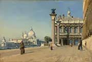 Morning in Venice 1834 By Jean-baptiste Corot