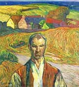 Farmer in Brittany 1905 By Axel Torneman