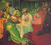 Night Cafe II 1905 By Axel Torneman