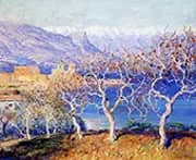 Fig Trees Antibes 1910 By Guy Rose