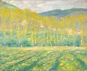 Yellow Trees Giverny By Guy Rose