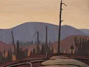 Country North of Lake Superior 1921 By Lawren Harris